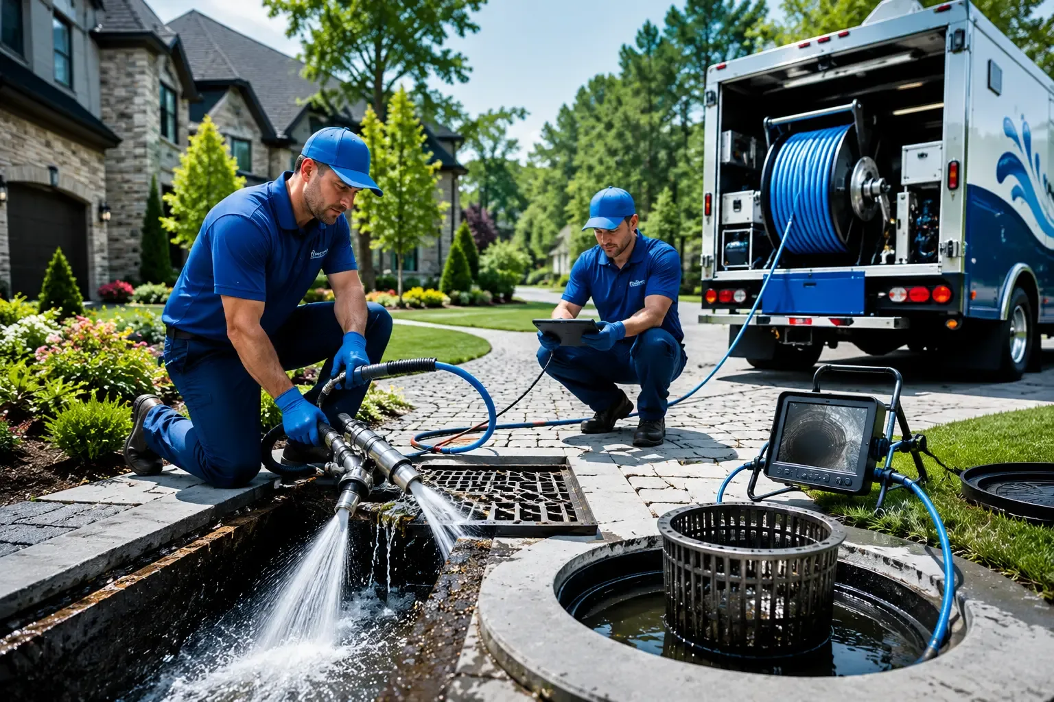 Local outdoor drain cleaning professionals in Townshend, VT